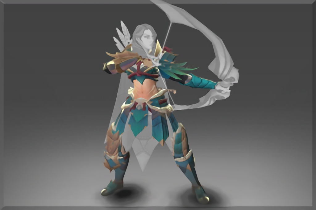 Скачать скин Zinogre Mail мод для Dota 2 на Windranger - DOTA 2 ГЕРОИ